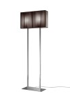 Lampa podłogowa CLAVIUS PT tobaco-chrom - E27 LED 2x13W 220-240V AC IP20 - AXOLIGHT