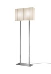 Lampa podłogowa CLAVIUS PT piaskowy-chrom - E27 LED 2x13W 220-240V AC IP20 - AXOLIGHT