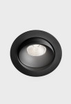 Oprawa sufitowa wpuszczana LUXO TILT czarny-czarny - LED 12W 3000K 850lm 38º 220-240V 300 mA Push IP32 - KOHL Light 