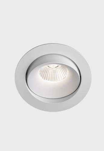 Oprawa sufitowa wpuszczana LUXO TILT biały-biały - LED 12W 3000K 850lm 38º 220-240V 300 mA Dali IP32 - KOHL Light