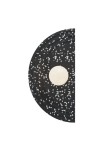 Kinkiet wewnętrzny REGINA terrazzo czarne - 1xG9 220-240V IP20 - ROBIN