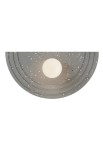 Kinkiet wewnętrzny REGINA terrazzo szare - 1xG9 220-240V IP20 - ROBIN
