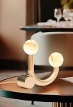 Lampa stołowa wewnętrzna RIGOBERTA - 2xG9 220-240V IP20 - ROBIN