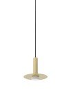 Lampa sufitowa wewnętrzna REINA matowy polerowany mosiądz - LED 4W 2700K 330lm 220-240V IP20 - ROBIN