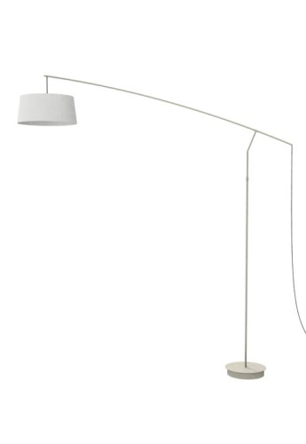 Lampa podłogowa wewnętrzna RAISA matowy biały - E27 220-240V IP20 - ROBIN