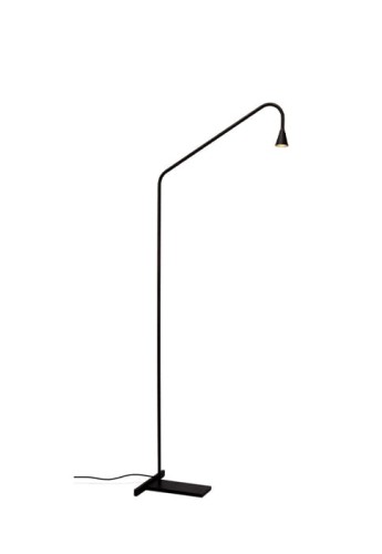 Lampa podłogowa AUSTERE czarny - LED 6W 2700K 634lm 100-240V 350mA IP50 - Trizo21