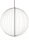 Lampa sufitowa 04389PEBSW brass ø50 cm