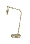Lampa stołowa wewnętrzna GAMMA - LED 4.3W 2700K 293lm ON-OFF matowe złoto - LEDS C4