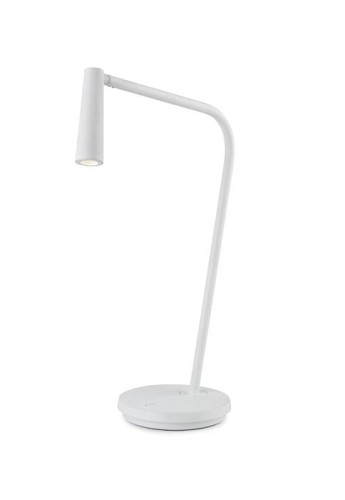 Lampa stołowa wewnętrzna GAMMA - LED 3.5W 2700K 125lm ON-OFF biały - LEDS C4