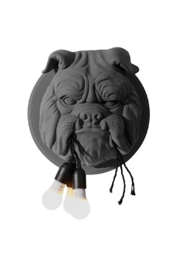 Lampa ścienna wewnętrzna AMSTERDAM matowy szary - 3x10W LED E27 230V IP20 - KARMAN