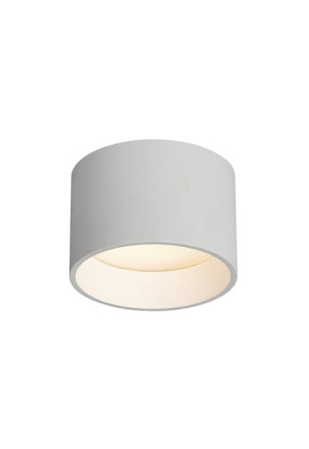 Lampa sufitowa wodoodporna MOS - 12W LED 3000K 1581lm 220-240V 80° CRI>90 IP44 ⌀11x7.5 cm biały