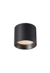 Lampa sufitowa wodoodporna MOS - 6W LED 3000K 756lm 220-240V 80° CRI>90 IP44 ⌀8.5x7 cm czarna