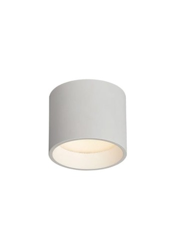 Lampa sufitowa wodoodporna MOS - 6W LED 3000K 756lm 220-240V 80° CRI>90 IP44 ⌀8.5x7 cm biała