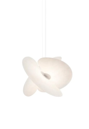 Lampa wisząca wewnętrzna LEVANTE ∅64 cm matowa biel - 28W 2700K 1230lm 220-240V ~ 50/60 Hz IP20 PHASE CUT - LUCEPLAN