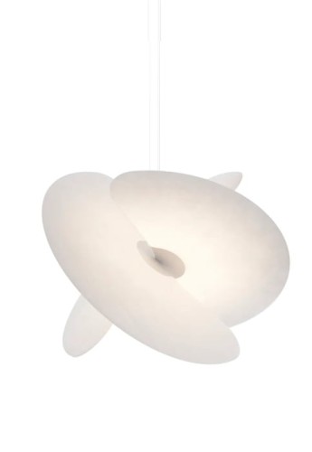 Lampa wisząca wewnętrzna LEVANTE ∅106 cm matowa biel - 54W 2700K 2460lm 220-240V ~ 50/60 Hz IP20 PHASE CUT - LUCEPLAN