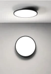Lampa ścienno-sufitowa wewnętrzna ALIOTH Ø50 czarna - LED 33W 2592lm 3000K DALI IP20 - ZAVA