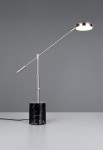 Lampa stołowa wewnętrzna FIORE nikiel mat - LED 10W 1200lm 2300+3000+4000K 230V ~ 50Hz IP20