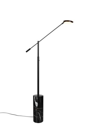 Lampa podłogowa wewnętrzna FIORE czarny mat - LED 10W 1200lm 2300+3000+4000K 230V ~ 50Hz IP20