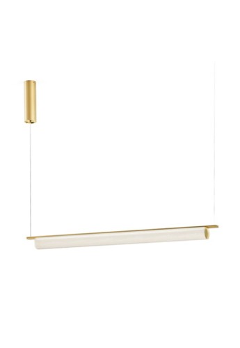 Lampa wisząca OMBRA mat brass - LED 23W 2700K 912lm 220-240V AC dimmable DALI-Push DIM IP20 - PANZERI