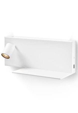 Oprawa oświetleniowa ścienna JAY 220-240V AC ON-OFF 2700K CRI90 white A13501 - PANZERI