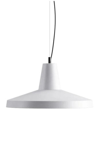 Lampa wisząca wewnętrzna GANGSTER Ø50 cm biała ceramika - E27 1x105W 220-240V IP20 - KARMAN