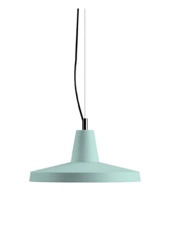 Lampa wisząca wewnętrzna GANGSTER Ø35 cm matowa zielona ceramika - E27 1x70W 220-240V IP20 - KARMAN