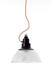 Lampa wisząca wewnętrzna BERLINO czarny - E27 105W 230V IP20 Ø38 - ZAVA 