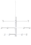Lampa wisząca ART CHANDELIER BASE textured white - LED 25,2W 2700K 2280lm CRI>90  38°-72° IP20 - ARKOSLIGHT