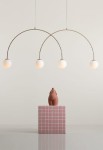 Lampa wisząca UNA 4 BEIGE L - 4xE14 230V 50 Hz IP20