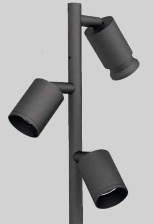 Oprawa oświetleniowa częściowo wpuszczana OTTO-1T6341 LED ZOOM 300K 3x3W black - TARGETTI