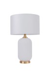 Lampa stołowa TAMIZA 65 cm biała
