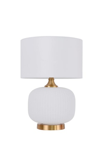 Lampa stołowa TAMIZA 48 cm biała