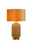 Lampa stołowa TAMIZA duża - 1xE27 max 15W 230V IP20 złota