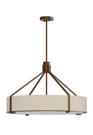 Lampa wisząca DORETTO 70 Chocco - 6xE27 max15W LED 230V IP20