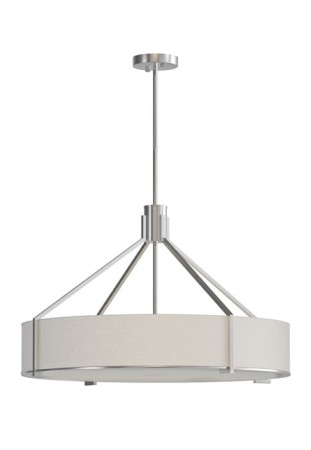 Lampa wisząca DORETTO 70 Satin Nikiel - 6xE27 max15W LED 230V IP20