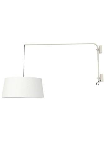 Lampa ścienna wewnętrzna RAISA matowy biały - E27 220-240V IP20 - ROBIN