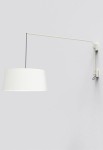 Lampa ścienna wewnętrzna RAISA matowy biały - E27 220-240V IP20 - ROBIN
