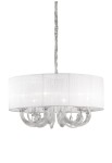 Lampa wisząca SWAN SP6 biały - E14 max 6x40W 220-240V AC IP20
