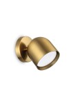 Lampa ścienna wewnętrzna DODO AP1 szczotkowany mosiądz - GX53 max 1x15W 220-240V IP20