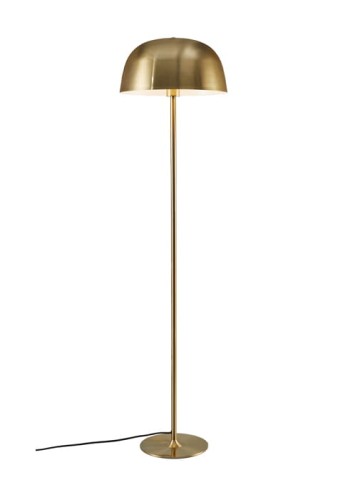 Lampa podłogowa CERA mosiądz - 60W E27 230V IP20