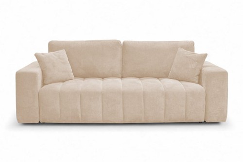 Sofa FOREST 3F Crown 2 Beige - funkcja spania z pojemnikiem