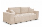 Sofa FOREST 3F Crown 2 Beige - funkcja spania z pojemnikiem