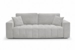 Sofa FOREST 3F Crown 17 Grey - funkcja spania z pojemnikiem