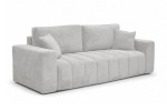 Sofa FOREST 3F Crown 17 Grey - funkcja spania z pojemnikiem