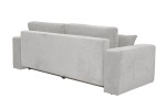 Sofa FOREST 3F Crown 17 Grey - funkcja spania z pojemnikiem