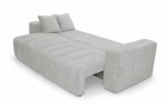 Sofa FOREST 3F Crown 17 Grey - funkcja spania z pojemnikiem
