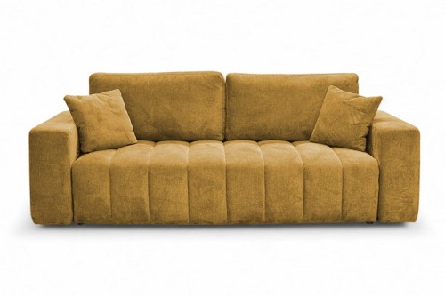 Sofa FOREST 3F Crown 10 Curcuma - funkcja spania z pojemnikiem