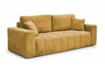 Sofa FOREST 3F Crown 10 Curcuma - funkcja spania z pojemnikiem