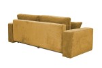 Sofa FOREST 3F Crown 10 Curcuma - funkcja spania z pojemnikiem