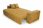 Sofa FOREST 3F Crown 10 Curcuma - funkcja spania z pojemnikiem